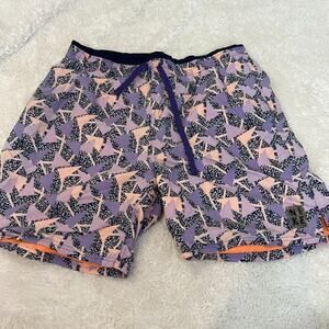 NIKE Vibe Icon 7" Volley Swim Shorts sz‎ M Medium Psychic Purple Trunks Retro